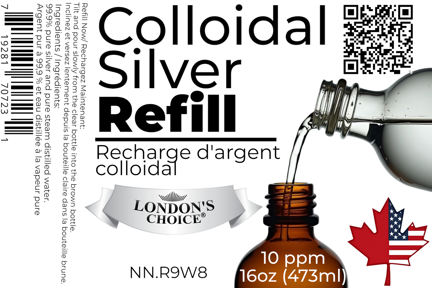 LONDON’S CHOICE - Colloidal Silver for Pets - 10ppm