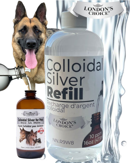 LONDON’S CHOICE - Colloidal Silver for Pets - 10ppm