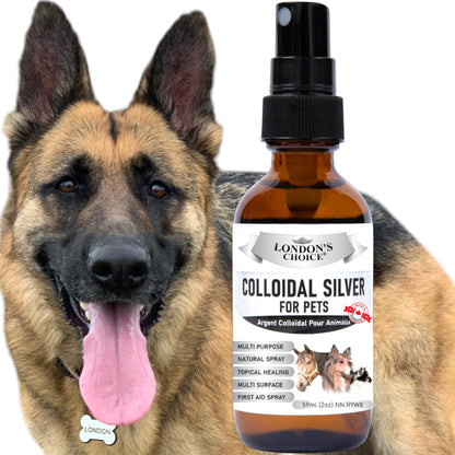 LONDON’S CHOICE - Colloidal Silver for Pets - 10ppm