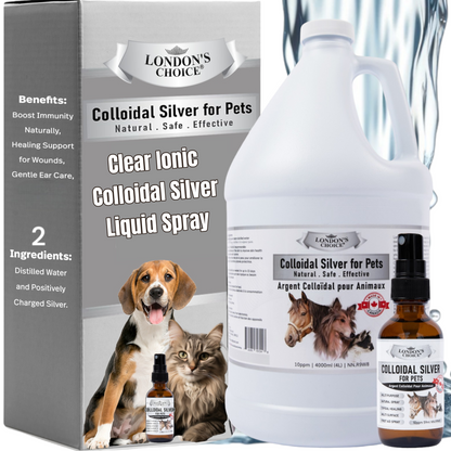 LONDON’S CHOICE - Colloidal Silver for Pets - 10ppm