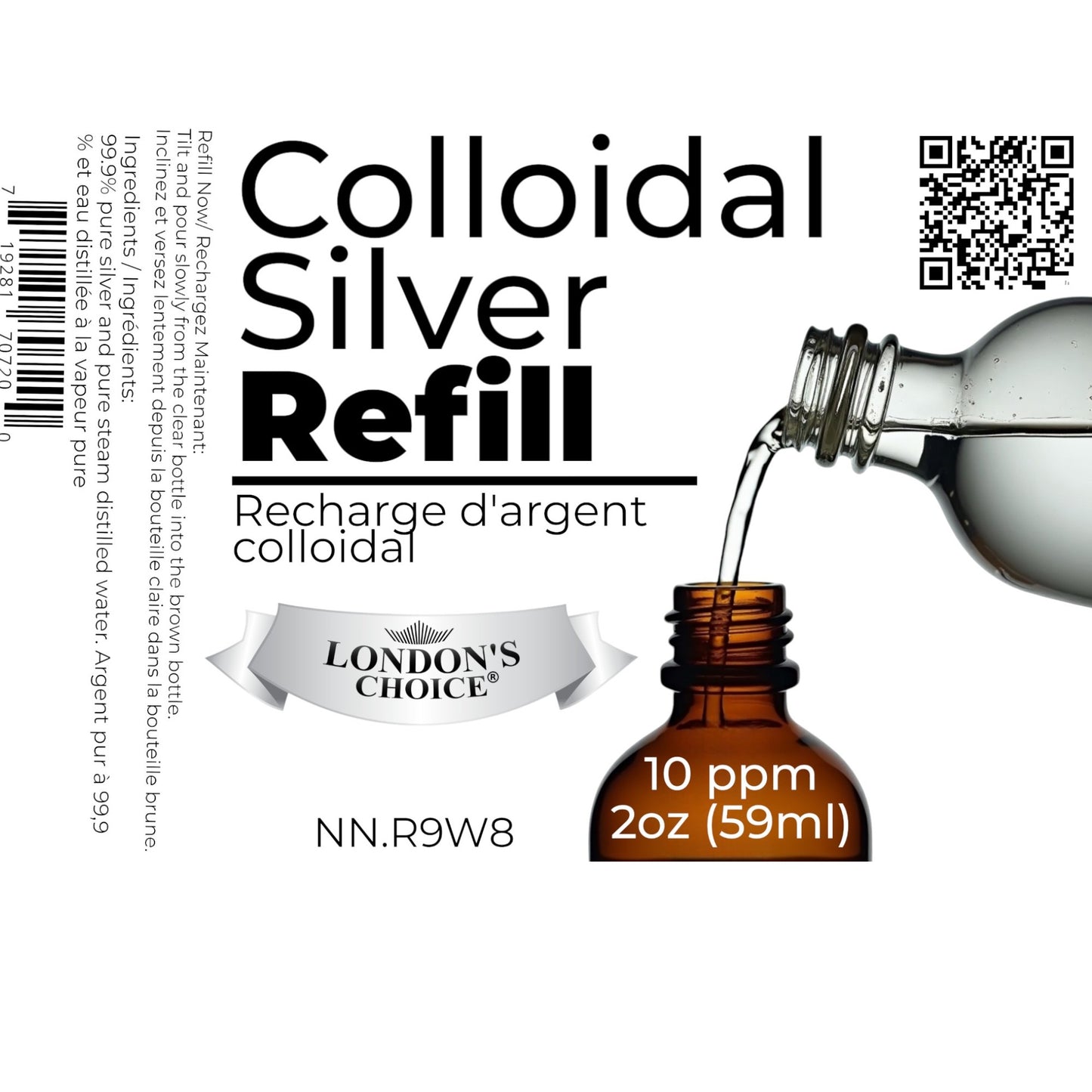 LONDON’S CHOICE - Colloidal Silver for Pets - 10ppm