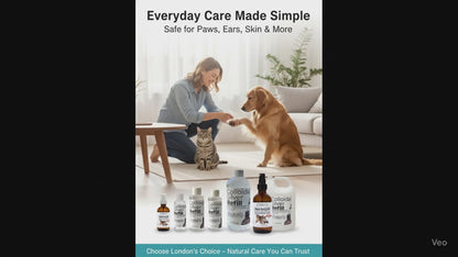 London’s Choice – Colloidal Silver for Pets (10ppm, Natural First Aid Spray for Dogs & Cats)