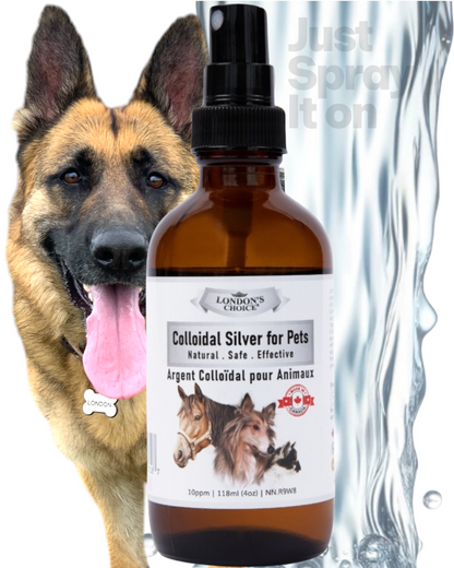 LONDON’S CHOICE - Colloidal Silver for Pets - 10ppm